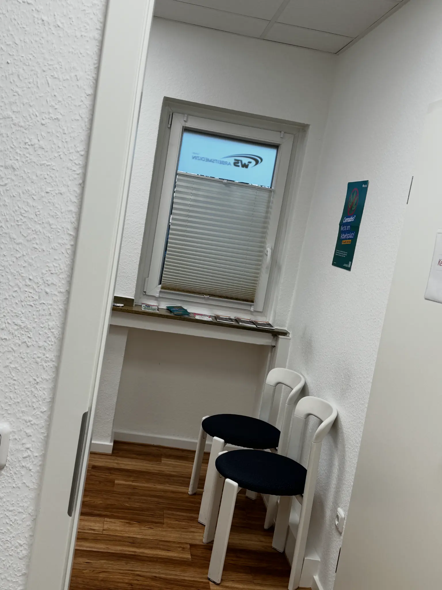 Wartezimmer der WS Arbeitsmedizin GmbH Duisburg
